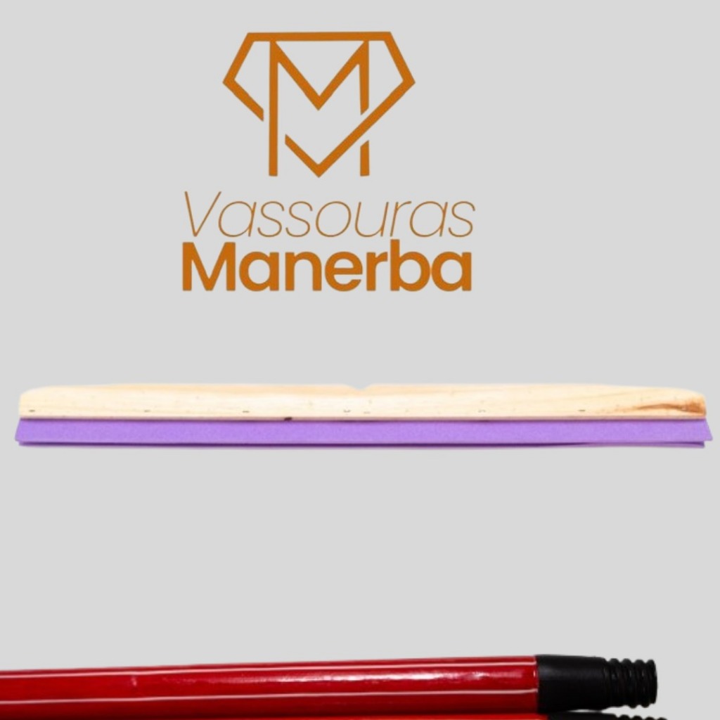 1 RODO MADEIRA 60CM COM CABO (RODO, VASSOURA, CABO, LIMPEZA)