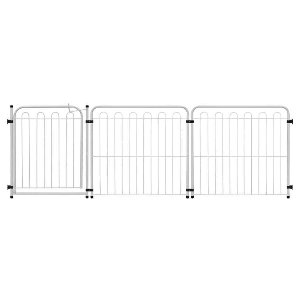 Kit Cercado Pet Portão Pet Cercado + Portão Pet 1,95M de comprimento Cercado para Criança Bebê