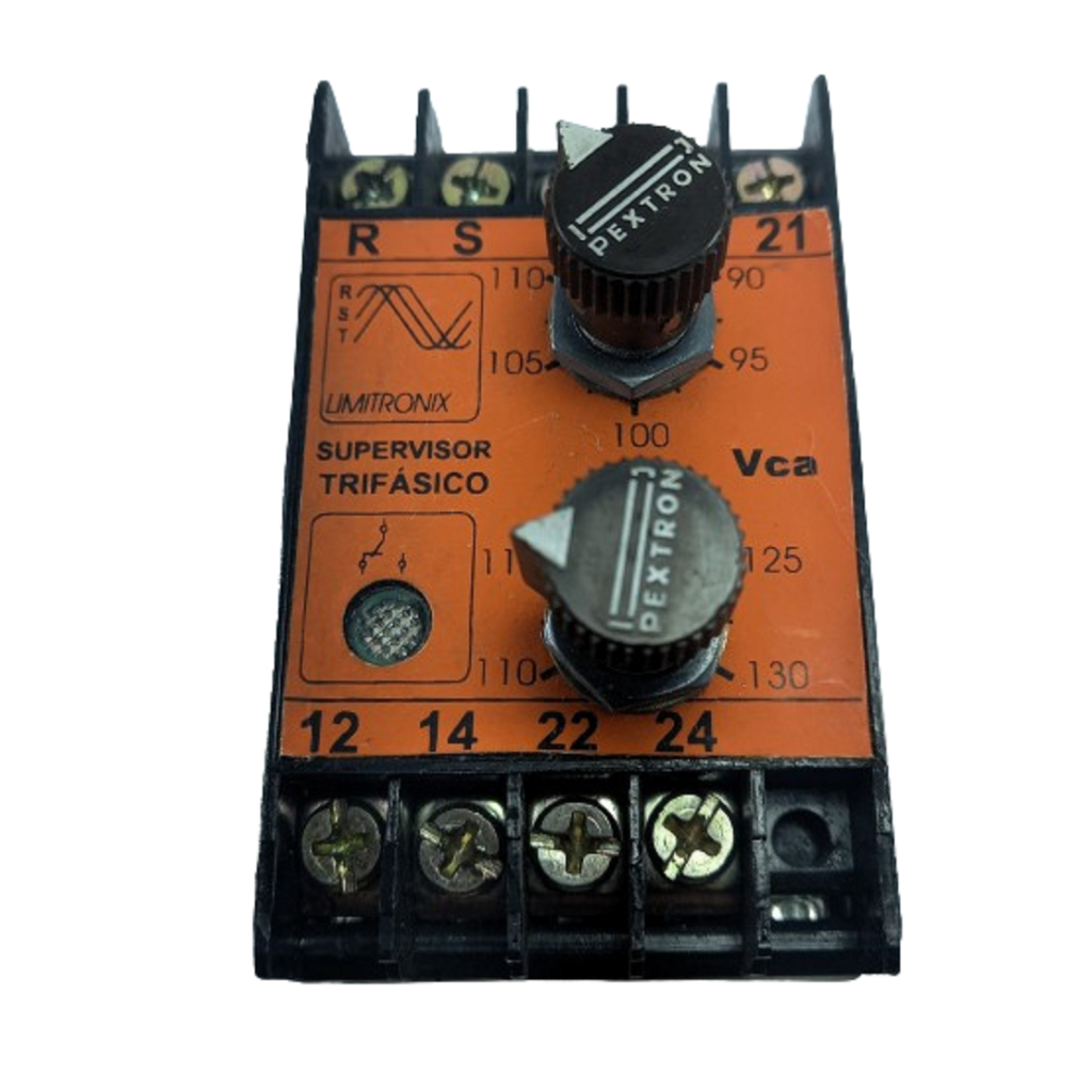 Supervisor Trifásico 127 Vac Pextron Tst 2 Contatos Na + Nf