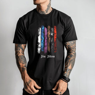 Camiseta Jiu Jitsu Faixas Animais Regular Casual Algodão 30.1 Luta em Oferta na Shopee