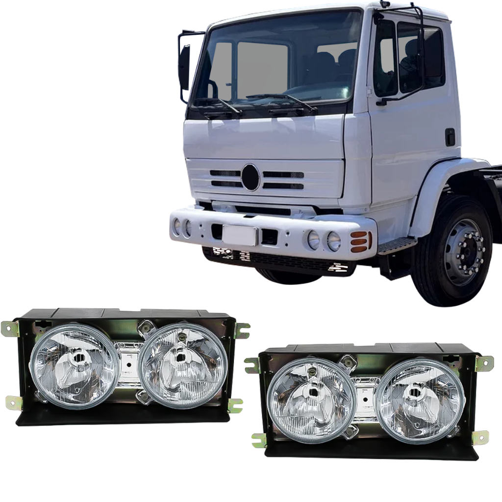 FAROL MB 712C 914C 1215C 1318C 1418 1720 em Oferta na Shopee