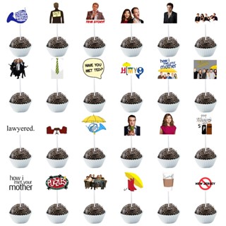 Tags Toppers de Docinhos e Cupcake Série TV How i met your mother HIMYM em Oferta na Shopee