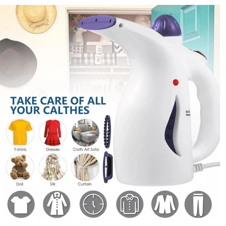 Passadeira 110v Vaporizador A Vapor De Roupas Tira Amasso Portátil 800w