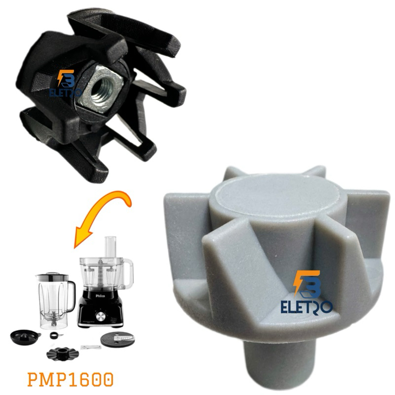 Engate do Motor Original e Arrastador do Copo para Multiprocessador Philco PMP1600
