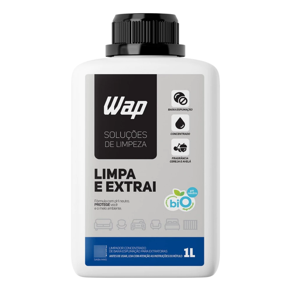 DETERGENTE 1 LITRO LIMPA E EXTRAI PARA EXTRATORAS WAP