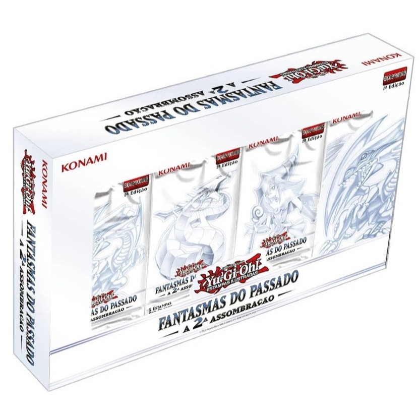 YU-GI-OH! CAIXA ESPECIAL FANTASMAS DO PASSADO A 2ª ASSOMBRAÇÃO 20 CARTAS ULTRA RARAS