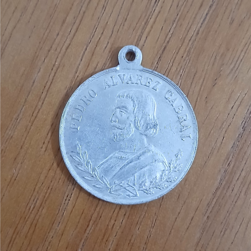 Antiga Medalha 4º Centenário Descobrimento do Brasil Pedro Alvares Cabral