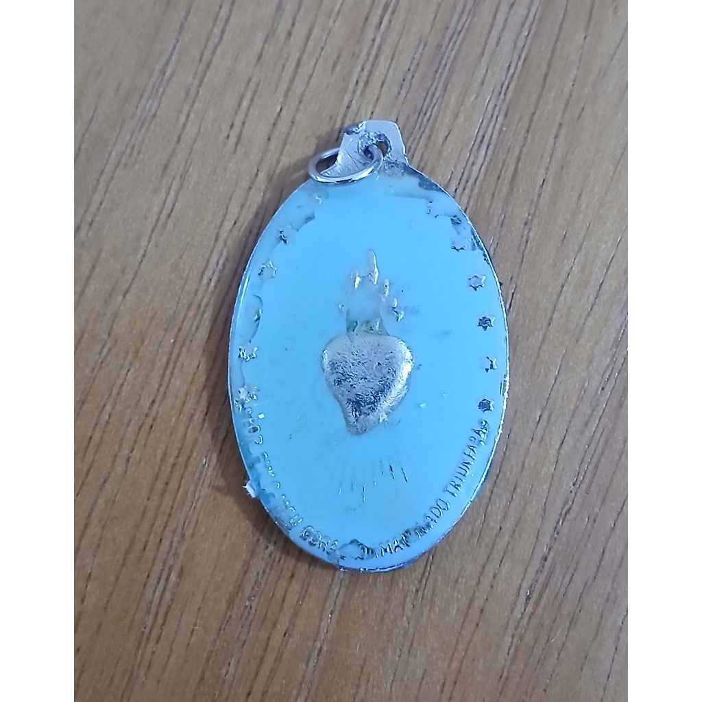 Antiga Medalha Imaculado Coração De Maria