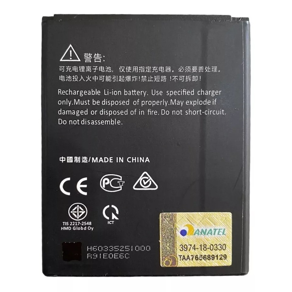 Ba-teria Modelo Hq510 Para Celular Nokia 2.2 TA-1197 Envio Hoje