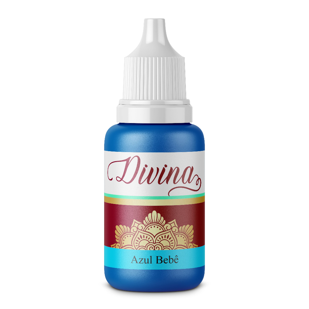 Corante Cosmético Líquido 100ml | Hidrossolúvel | Diversas Cores Disponíveis | Divina Essência