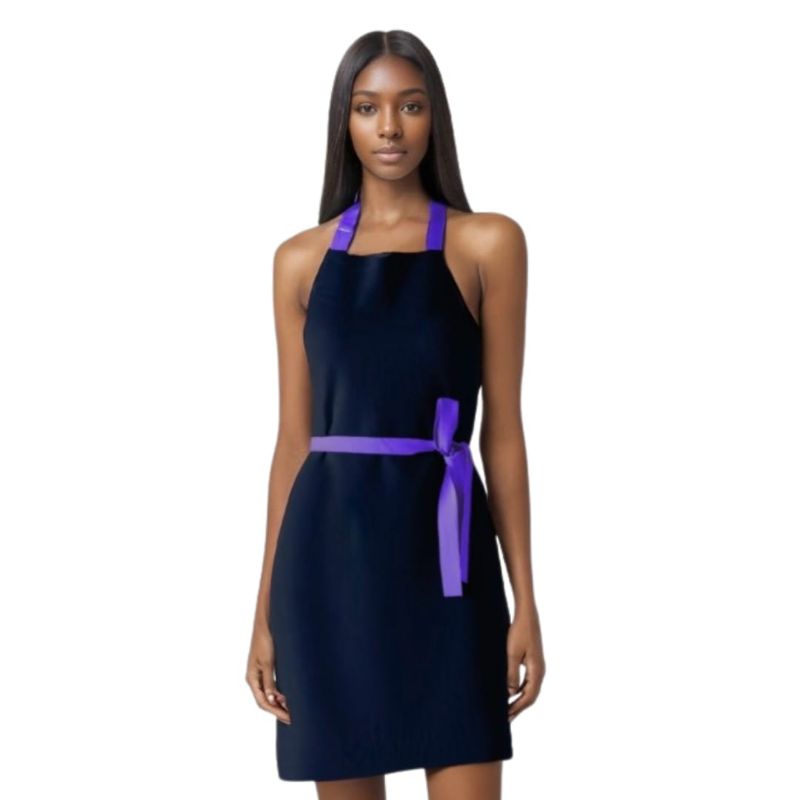 Avental com bolso frontal para garçonetes ,garçons, atendentes, c/ regulador de alça, tecido Oxford  não desbota, bonito