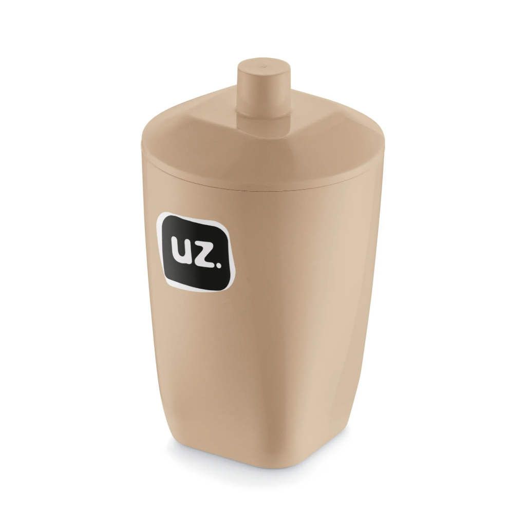 Porta Algodão Premium Sólido - Uz Utilidades Cor Capuccino