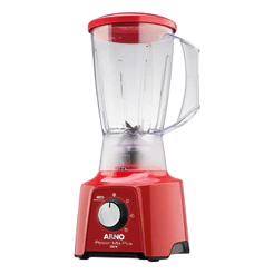 Copo Liquidificador Compatível com Arno Power Mix 550w Vermelho
