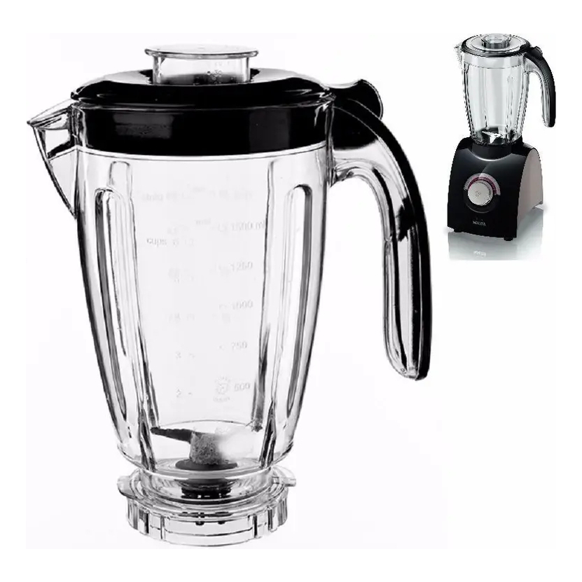 Copo Liquidificador Compatível com Walita Ri 2044 Ri 2056 Ri 2086 Com Faca