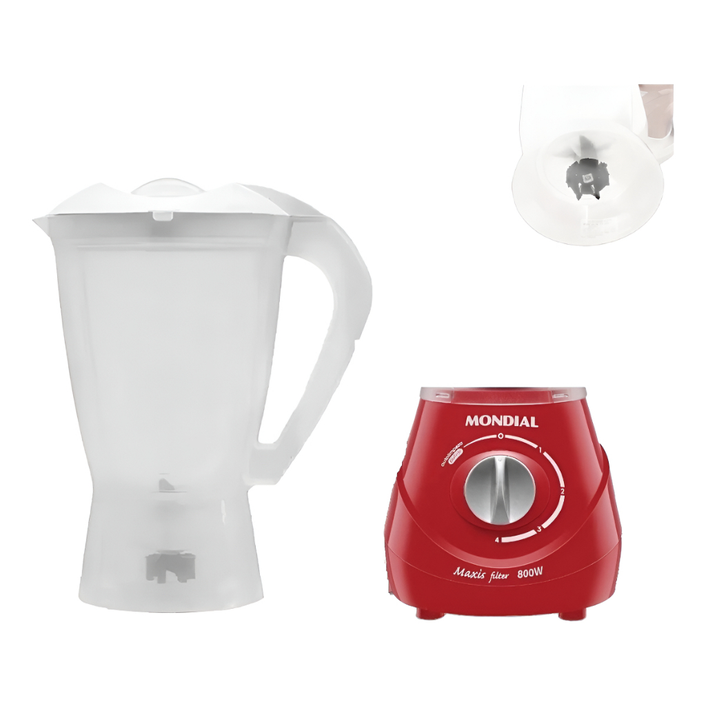 Copo Liquidificador Compatível com Mondial Vitamaxis 3 / L51/ L53/ L31
