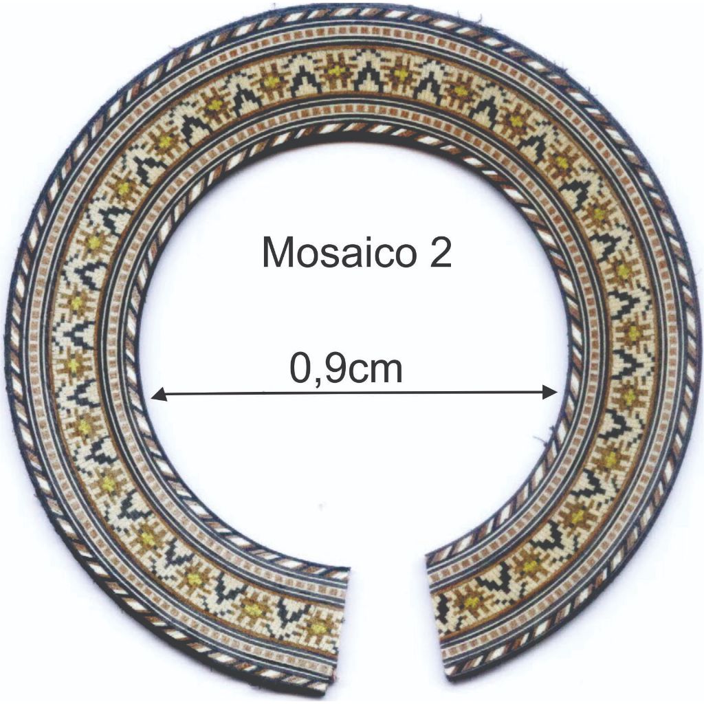 Roseta Mosaico Adesivo Violão Ou Viola Caipira Menor Preço em Oferta na Shopee