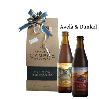 Cerveja Campos Do Jordão Artesanal p/ Presente c/ 2unid de 500ml/cada em Oferta na Shopee