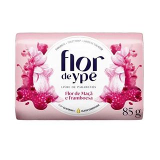 Sabonete Flor De Ypê Flor De Maçã E Framboesa 85g em Oferta na Shopee