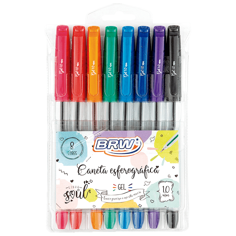 Caneta Gel Glitter Brw: Onde Comprar | BuscaProdutos