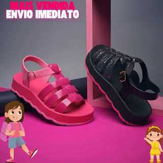 Sandália Papete LULU Menina Mini Baby Blogueirinha Envio Imediato Lançamento 2025