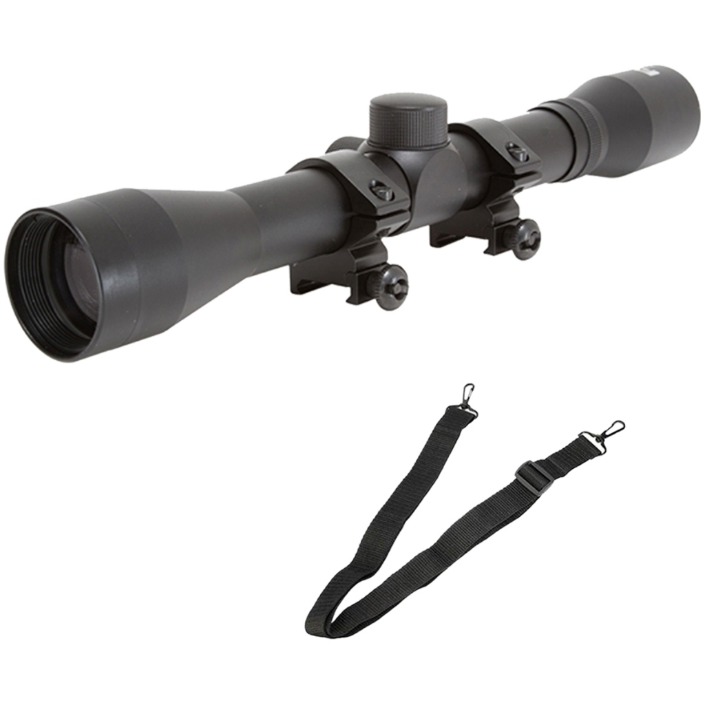 Luneta 4x32 com Trilho 11mm + Bandoleira em Oferta na Shopee