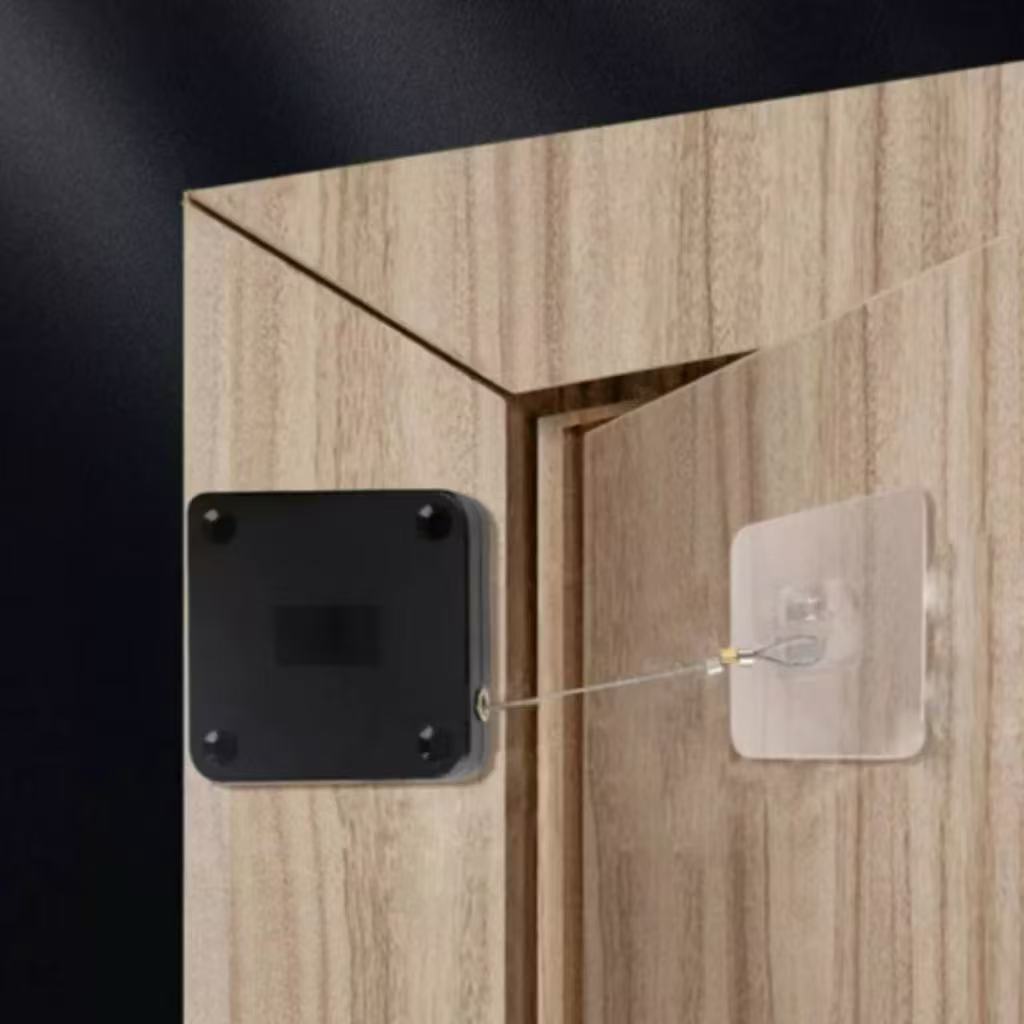 Fechador De Porta Automático Mola Aérea para Fechamento Automático de Porta com Cabo Retrá...