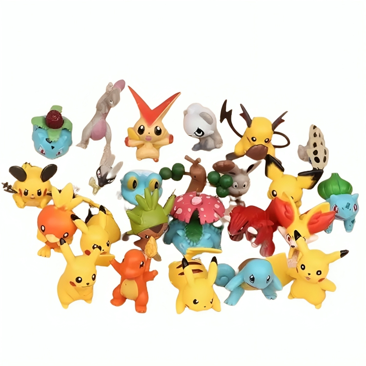Miniaturas Pokémons Sortidos Personagens Sem Repetições Mini Colecionável em Oferta na Shopee