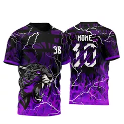 Camisa de uniforme para interclasse/jogos internos/futebol personalizada com nome e numero mod 273