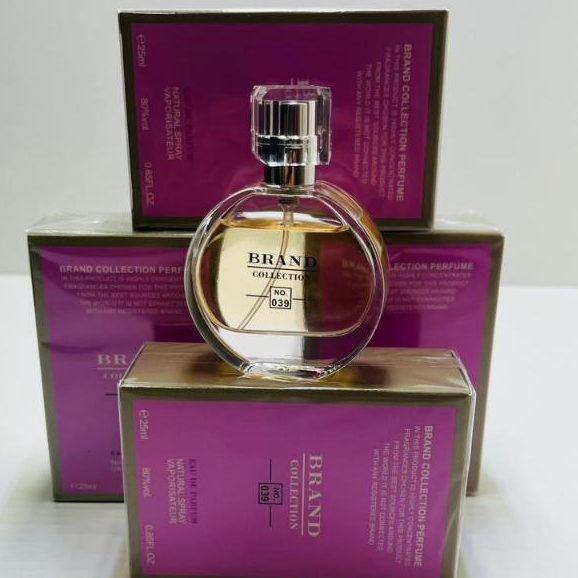 Perfume feminino Brand Collection N° 039 - Chance - 25ml eau de  parfum em Oferta na Shopee