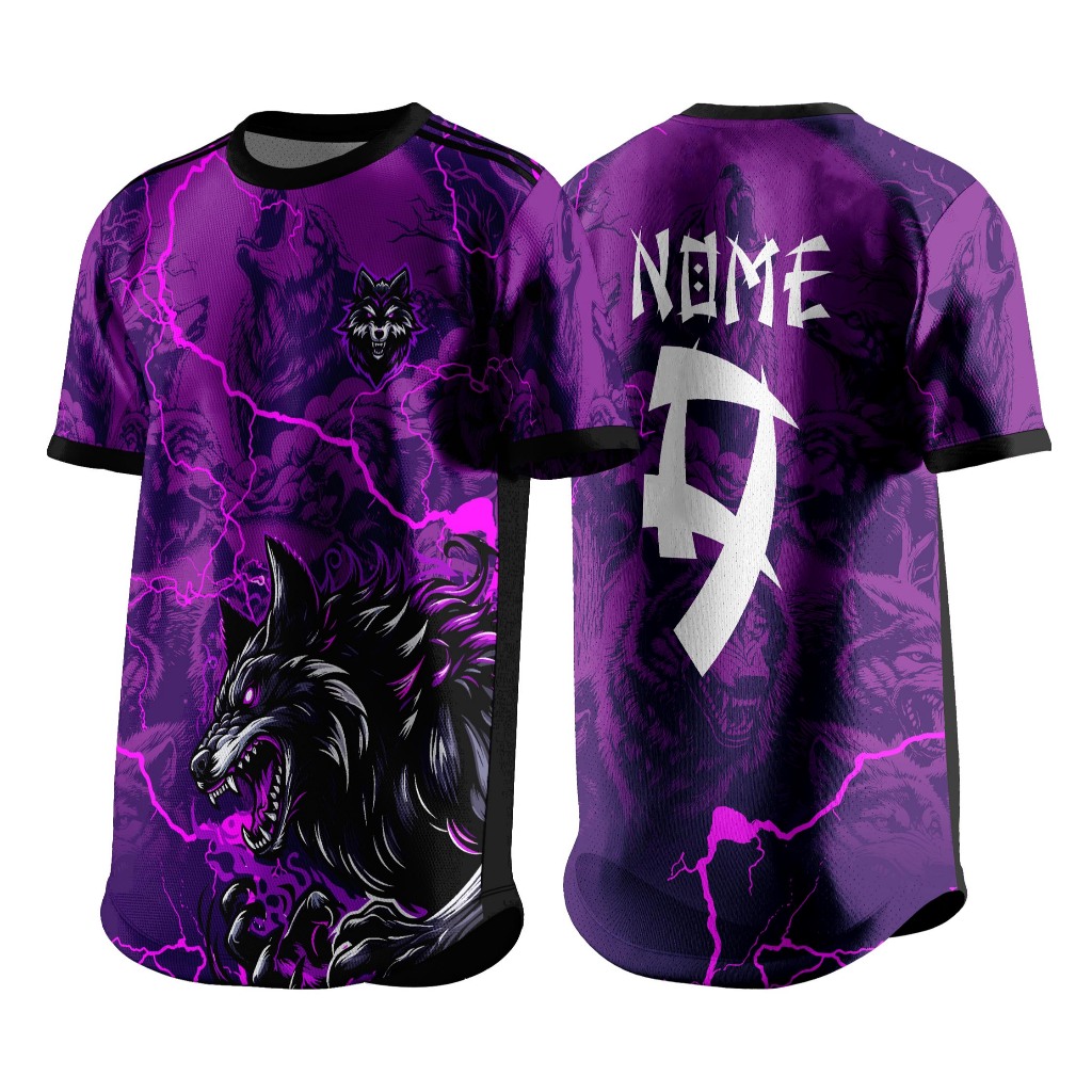 Camisa de uniforme para interclasse/jogos internos/futebol personalizada com nome e numero mod 303