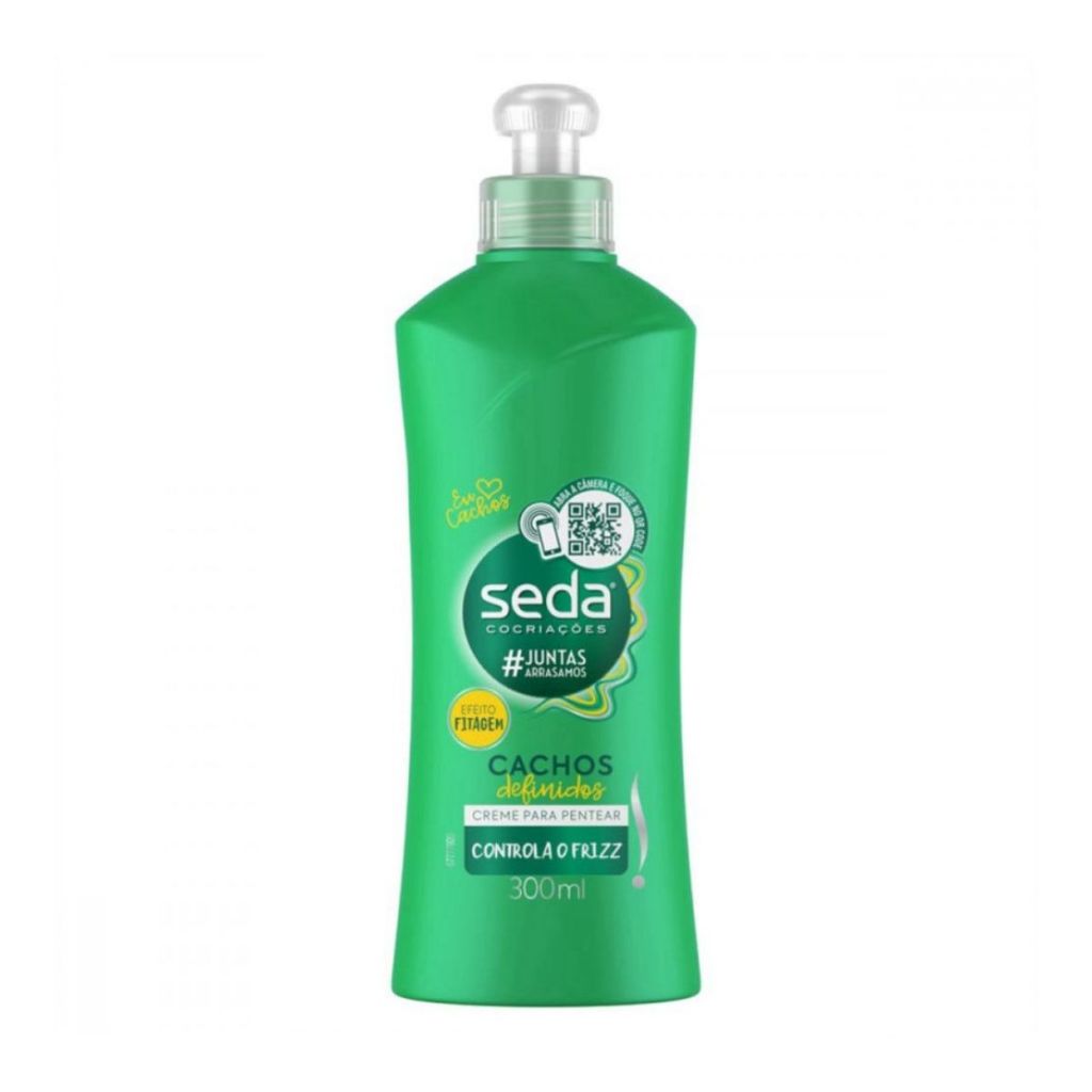 Creme para Pentear Seda Cachos Definidos 300ml em Oferta na Shopee