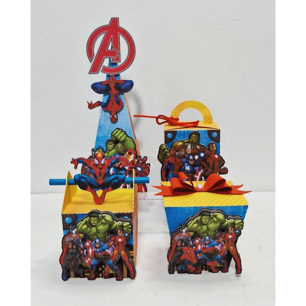 Kit festa vingadores | Lembrancinha | Personalizado | Festa aniversario | Aniversario | Festa infantil