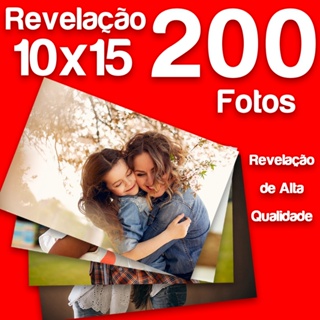 Revelação de Fotos 10x15 200 Unidades Papel Fotográfico Brilho e Fosco Revelar Fotos Entrega Rápida Alta Qualidade em Oferta na Shopee