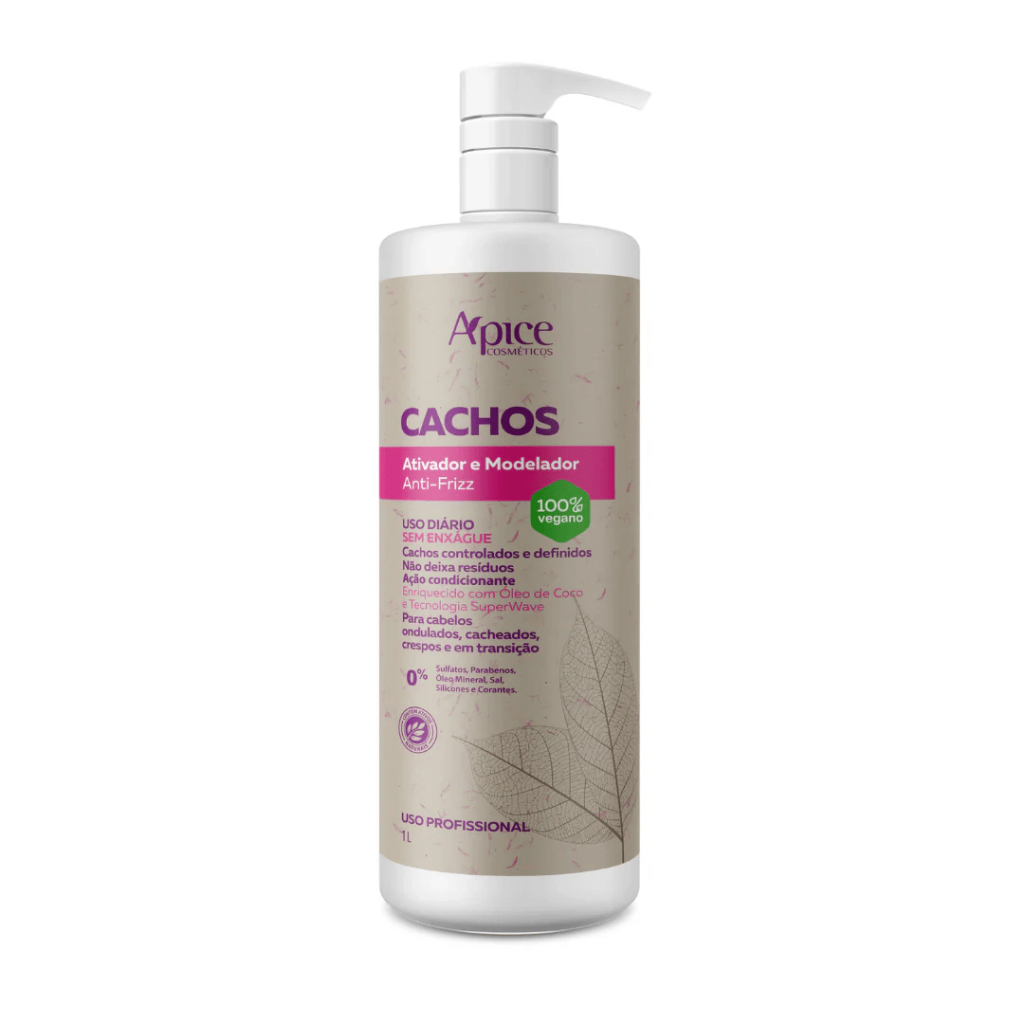APICE CACHOS ATIVADOR E MODELADOR ANTI FRIZZ 1L