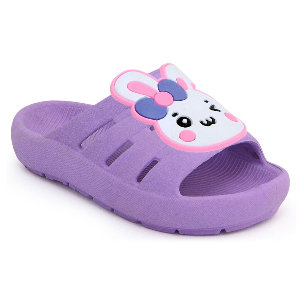 Sandália Chinelo Infantil Menina Anatomico Ortopédico Slide Coelhinho Babuche Leve