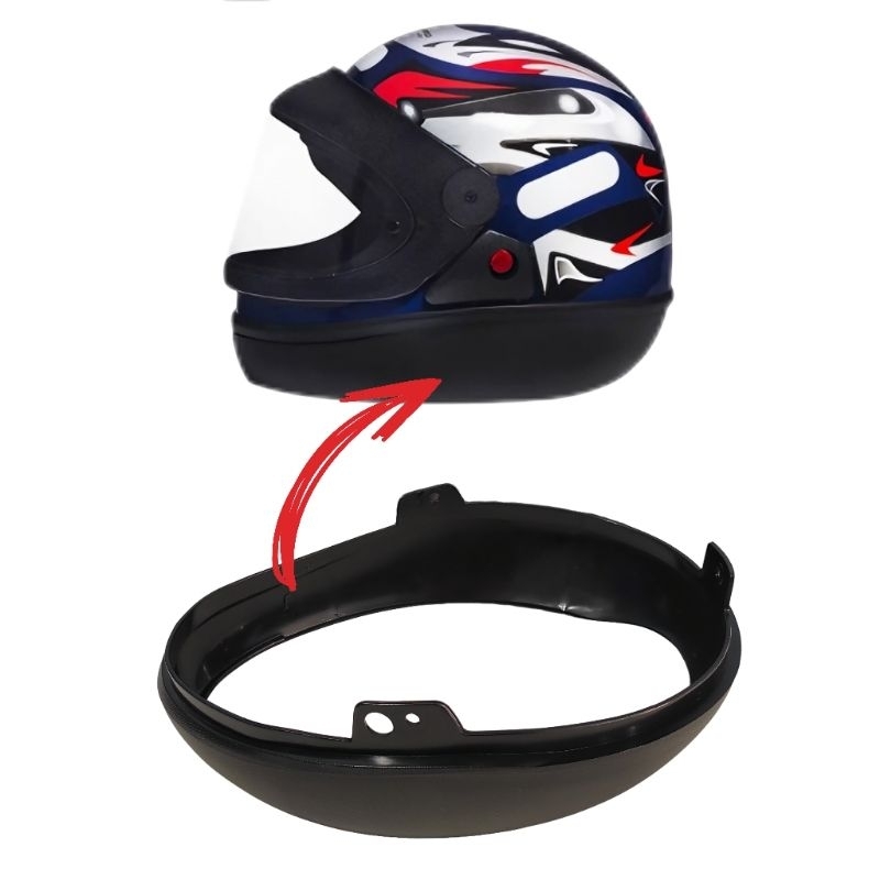 Pala inferior capacete San Marino Taurus Automático e Formula 1 (original)