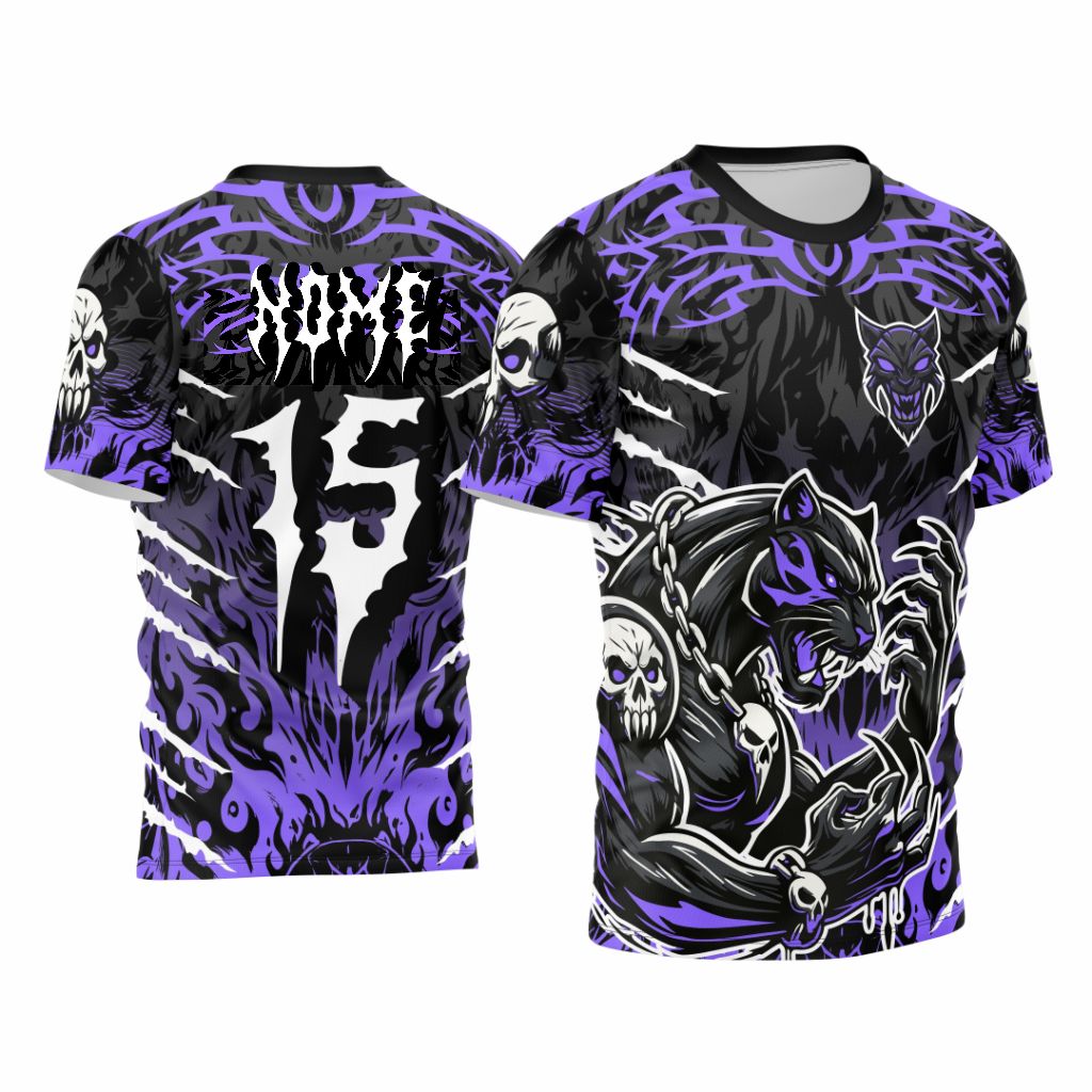 Camisa de uniforme para interclasse/jogos internos/futebol personalizada com nome e numero mod 397