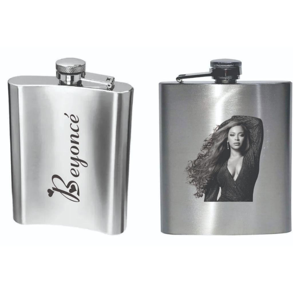 Cantil 210 ml  personalizado com Foto e nome -  aço inox