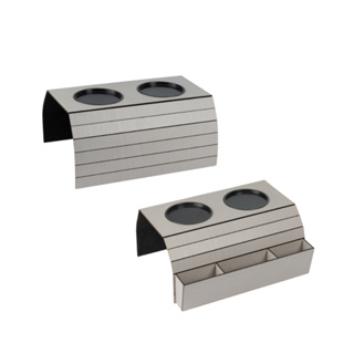 Kit 2 Un Bandeja Porta Copo e Porta Controle Esteira Para Braço de Sofá Cinza em Oferta na Shopee