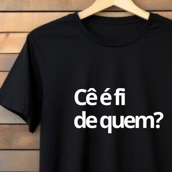 Camiseta Frase Mineira 