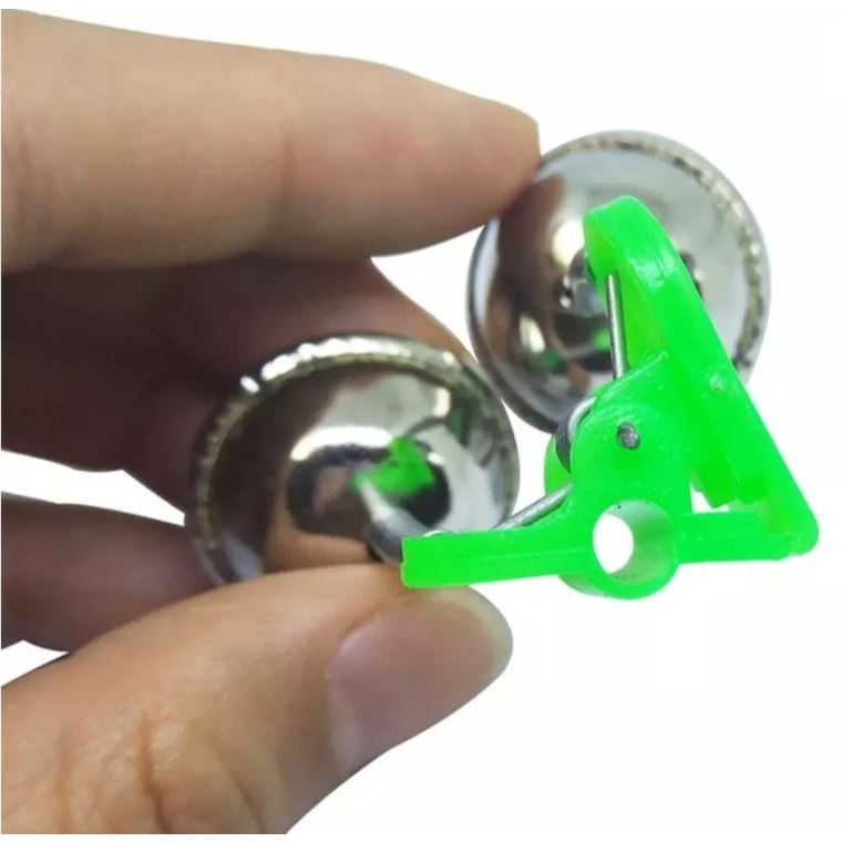 Kit 10 Alarme para Vara de Pesca - Sino, Guizo e Sistema de Aviso Sonoro para pescaria