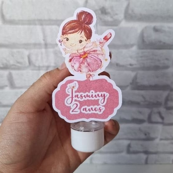 40 Apliques para Tubete Bailarina - festa infantil - lembrancinhas personalizadas