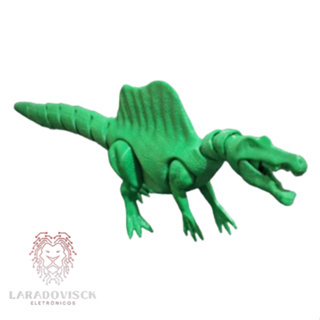 Dinossauro de 37cm - Espinossauro Articulado 3D em Oferta na Shopee
