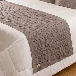 Peseira Manta Decorativa Trico Sala Sofá Cama Solteiro Casal Queen King Maldivas