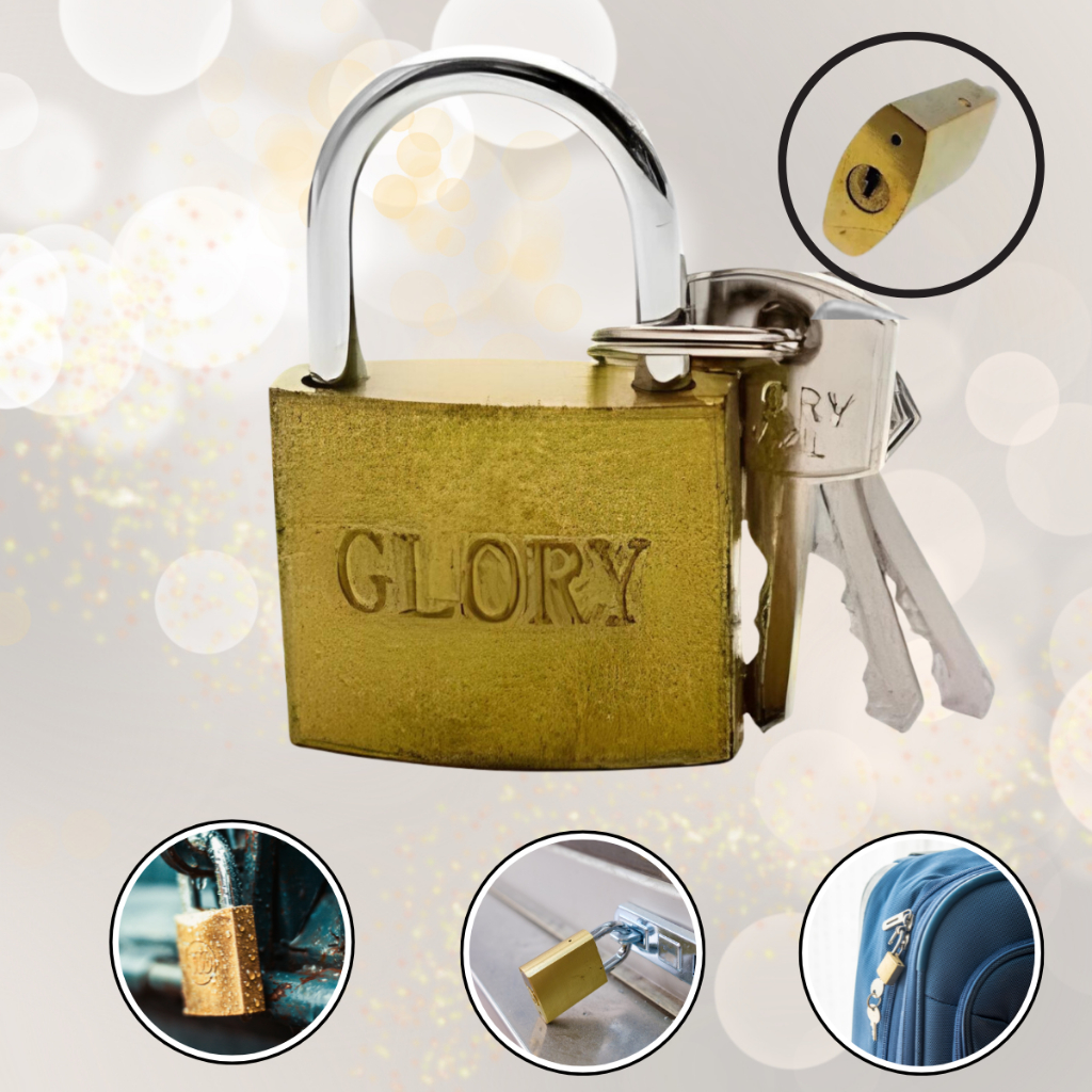 Imagem Cadeado Individual Pequeno Com 2 Chaves Pequeno 20mm Antifurto Resistente Tranca Para Portão Janela Mala Armário