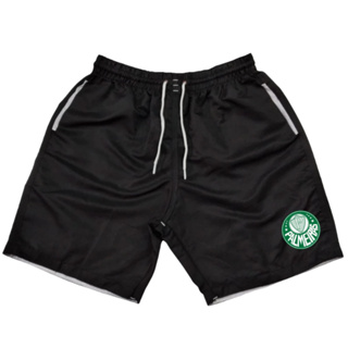 Bermuda De Time Estampada Short De Praia Academia Lançamento em Oferta na Shopee