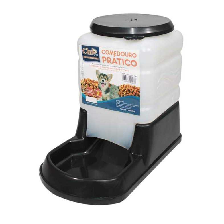 Comedouro Pote  Pet Cães Gatos Automatico.Vasilha Prático Economico 3Lt Linha Profissional