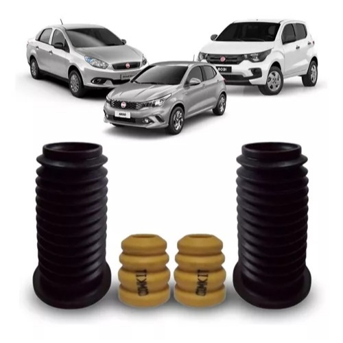 Kit Batente e Coifa Dianteiro Uno Palio Grand Siena Argo Mobi Cromos Fiorino Pulse Punto Strada