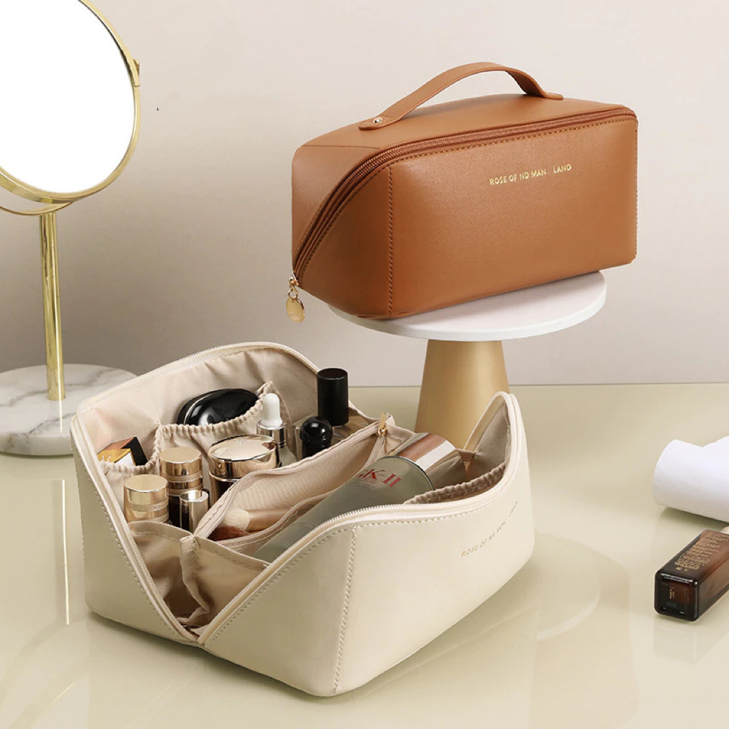 Necessaire Organizador Cosmético Maquiagem Feminino Para Viagem Em Alto Qualidade
