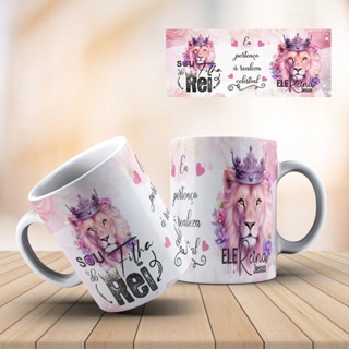 Caneca de Cerâmica Jesus Sou Filha do Rei. Presente, lembrança. em Oferta na Shopee